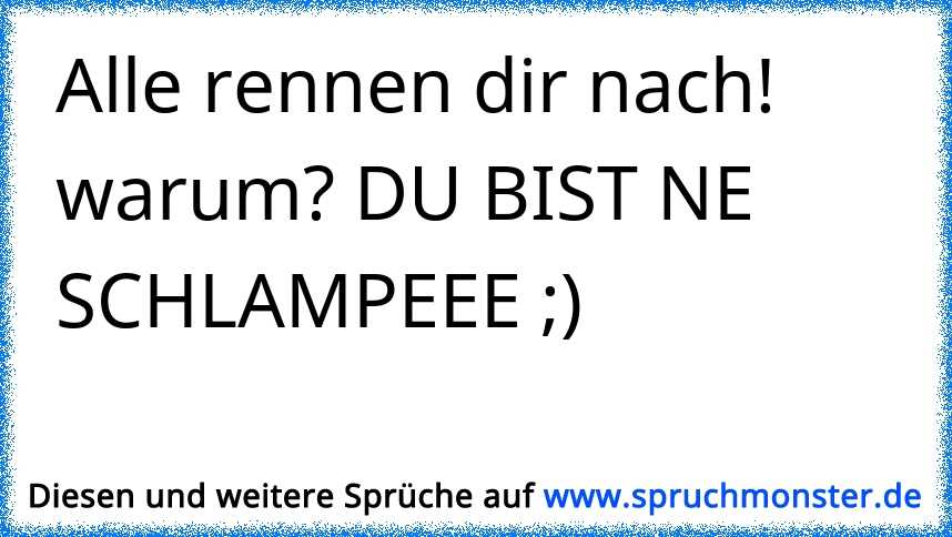 Alle Kinder rennen aus dem Haus,nur nicht Renate, die