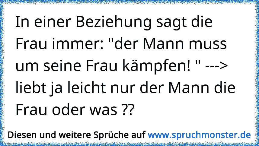 der mann die frau