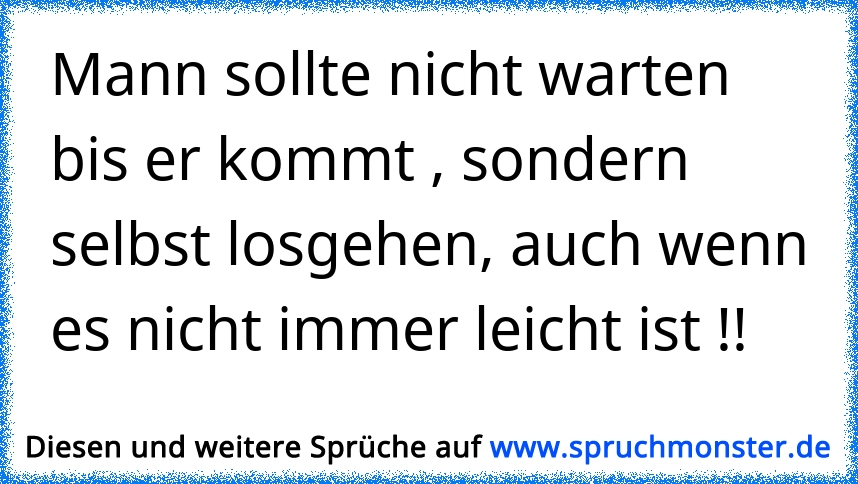 Man sollte nicht immer von sich selbst auf andere schließen